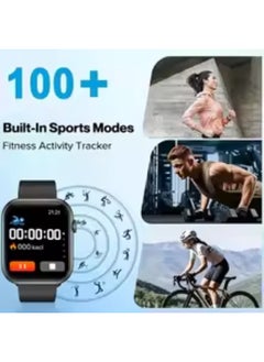 BSNL BSNL Unisex Smart Watch 9 With Wireless Bluetooth Headset + 4 Straps GPS Always On Display Body Temperature BT Call NFC For IOS Android - Multicolour  - Image 4