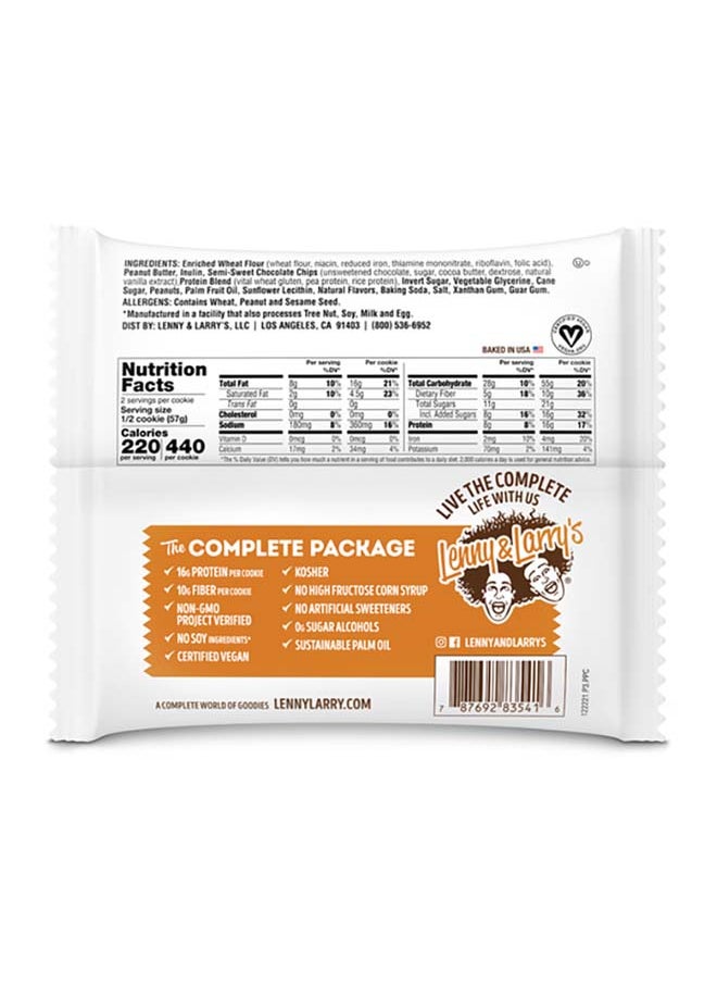 Lenny and Larry's Complete Cookie Peanut Butter Chocolate Chip 113g (16g Protein)  - Image 2