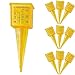 UOIENRT UOIENRT 10 Pack Rain Gauges, 1.5 inch Sprinkling Gauge with Printed Numbers for Garden, Yard, Lawn, Wide Mouth  - Image 2