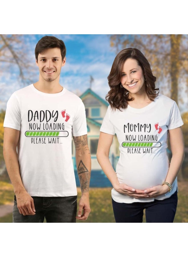 Matching Family Outfits Matching Pregnancy Announcement T-Shirts for Men & Women – Funny Baby Reveal Tees – Cotton Maternity Shirts for Mom & Dad to Be – Photoshoots, Baby Shower Outfit - Image 2