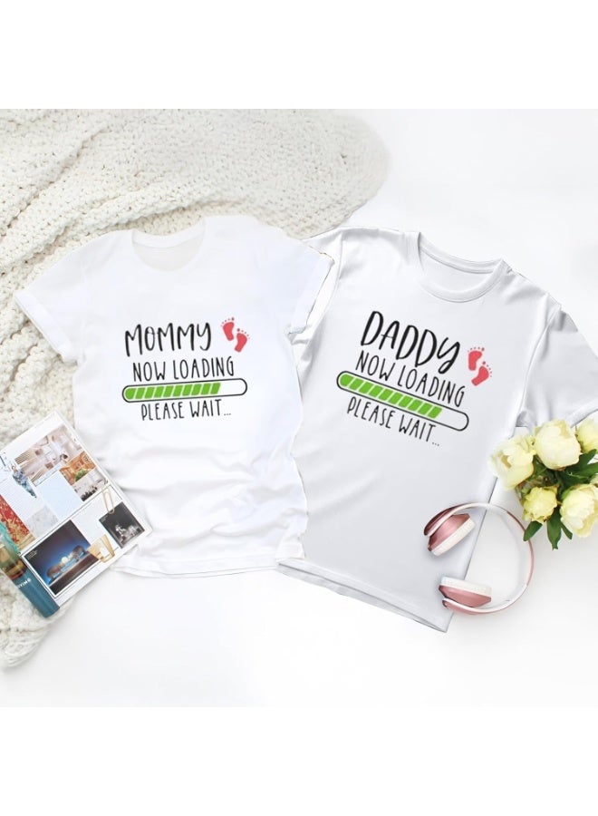 Matching Family Outfits Matching Pregnancy Announcement T-Shirts for Men & Women – Funny Baby Reveal Tees – Cotton Maternity Shirts for Mom & Dad to Be – Photoshoots, Baby Shower Outfit - Image 3