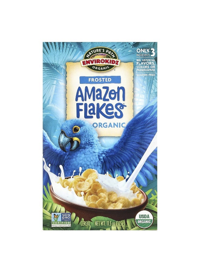 Nature's path Nature's Path, Envirokidz Organic, Amazon Frosted Flakes Cereal, 11.5 oz (325 g) - Image 1