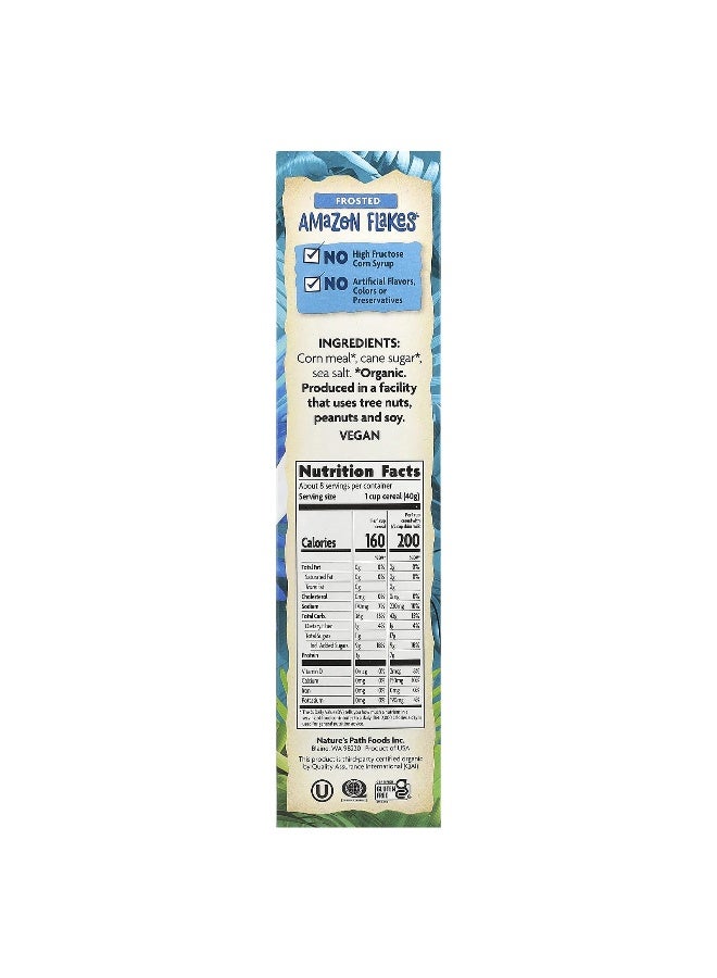 Nature's path Nature's Path, Envirokidz Organic, Amazon Frosted Flakes Cereal, 11.5 oz (325 g) - Image 2