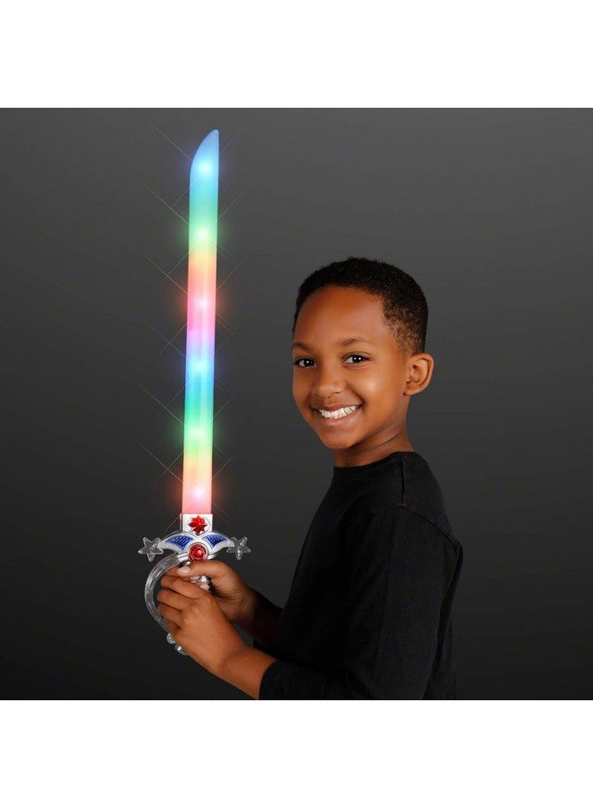 FlashingBlinkyLights Swashbuckler Pirate Led Light Up Sword With Battle Sound Effects… - Image 3