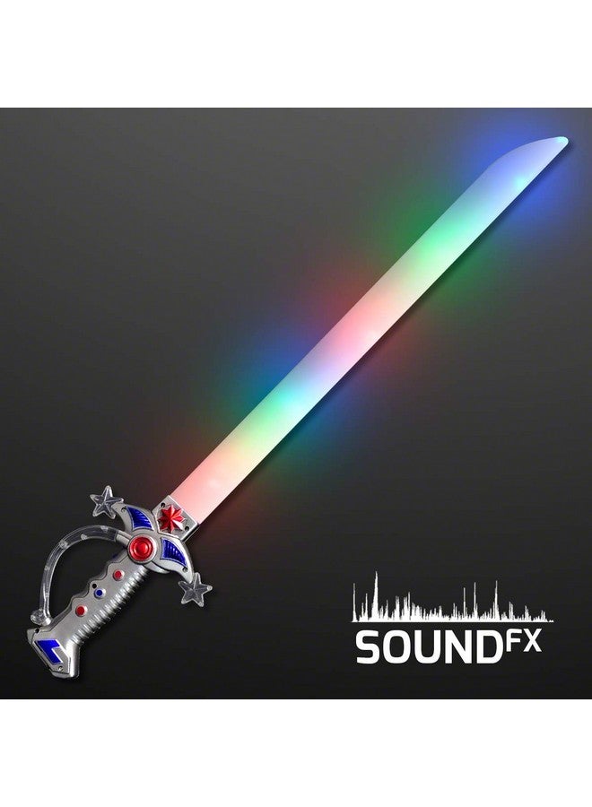 FlashingBlinkyLights Swashbuckler Pirate Led Light Up Sword With Battle Sound Effects… - Image 4
