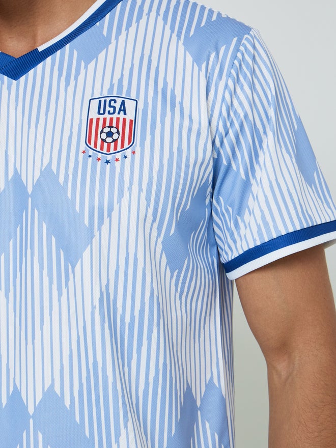 Styli Active Men USA Short Sleeve Jersey FIFA Football T-Shirt - Image 3