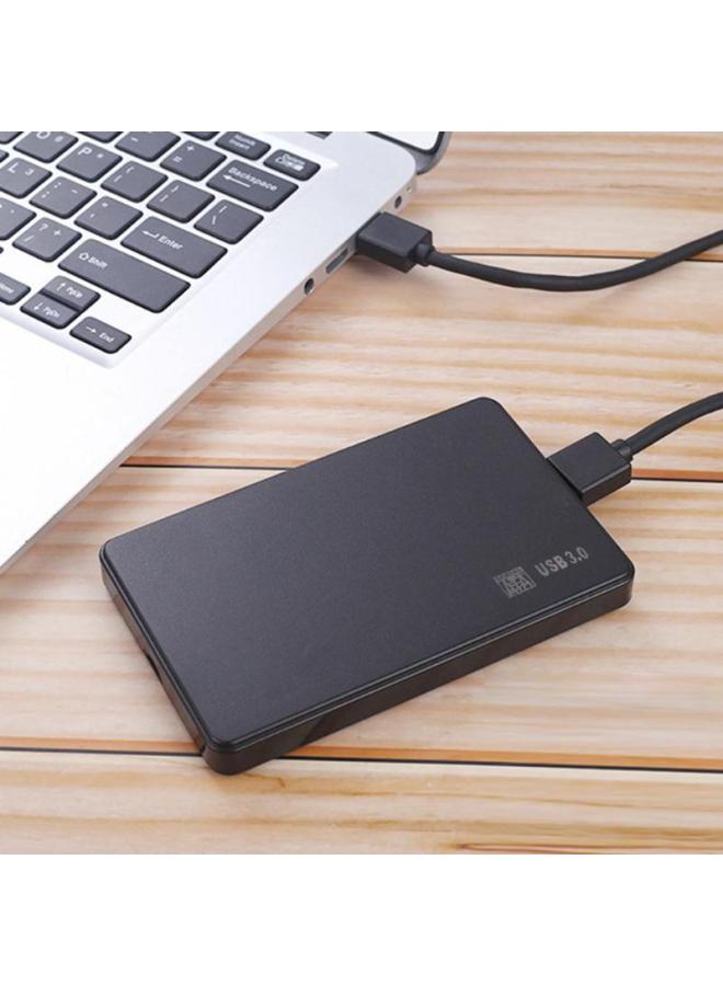 Mobile Hard Disk 500g High Speed 1t Metal Mobile Phone Computer Ps5 Game 320gb Full Capacity Direct Sales-Capacity:1TB-Interface:Classic Plastic Black Usb3.0 - Image 2