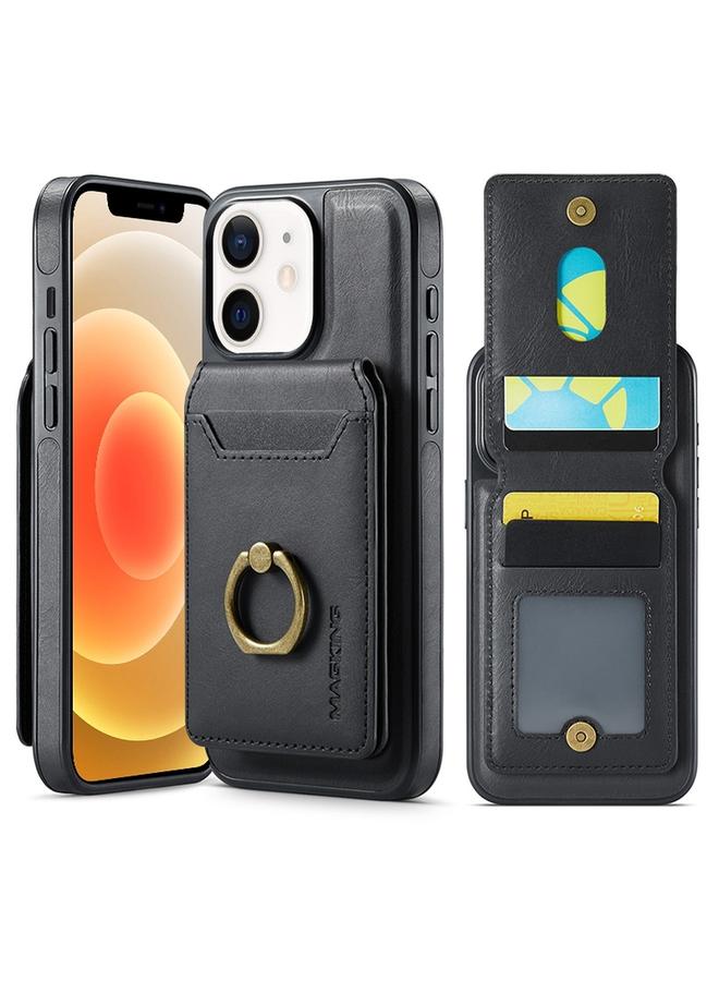 Dg Ming Case For iPhone 12 K1 MagSafe Detachable Wallet RFID Back Cover Phone Case - Image 1