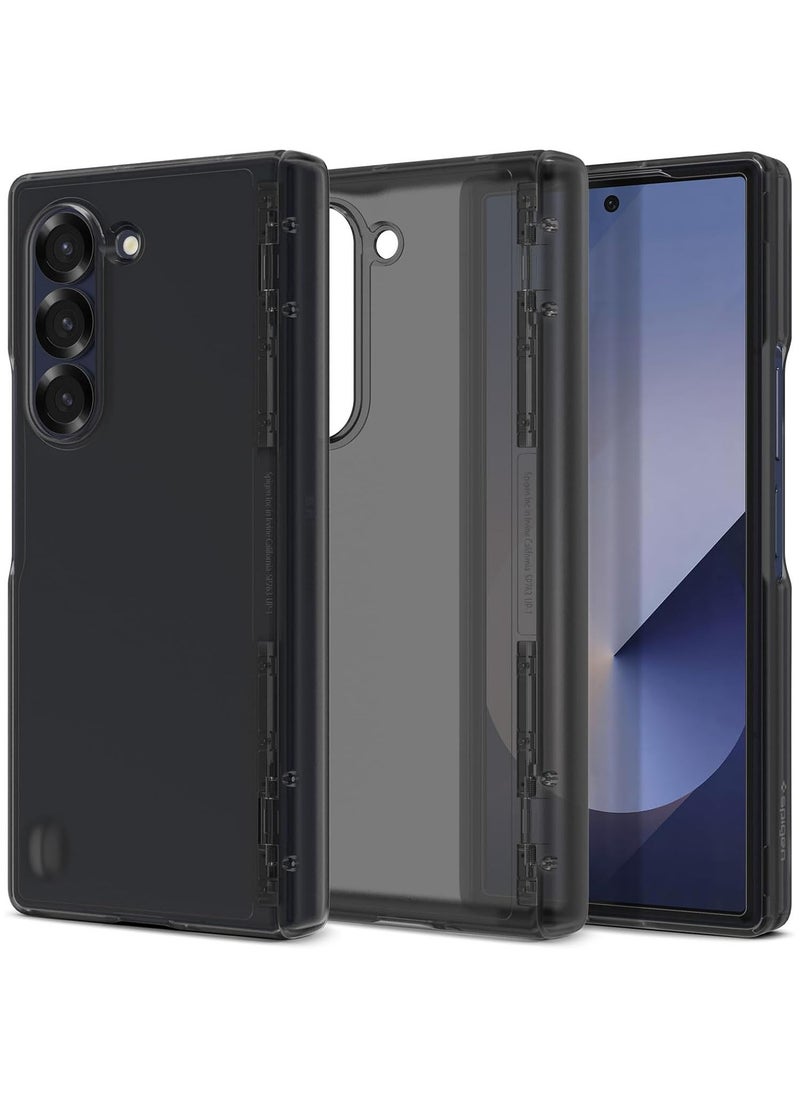 Spigen - Ultra Hybrid Pro Samsung Galaxy Z Fold 6 Case Cover (2024) with [Hinge Protection] - Frost Gray - Image 1