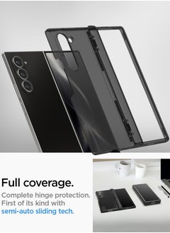 Spigen Ultra Hybrid Pro Samsung Galaxy Z Fold 6 Case Cover (2024) with [Hinge Protection] - Frost Gray  - Image 4