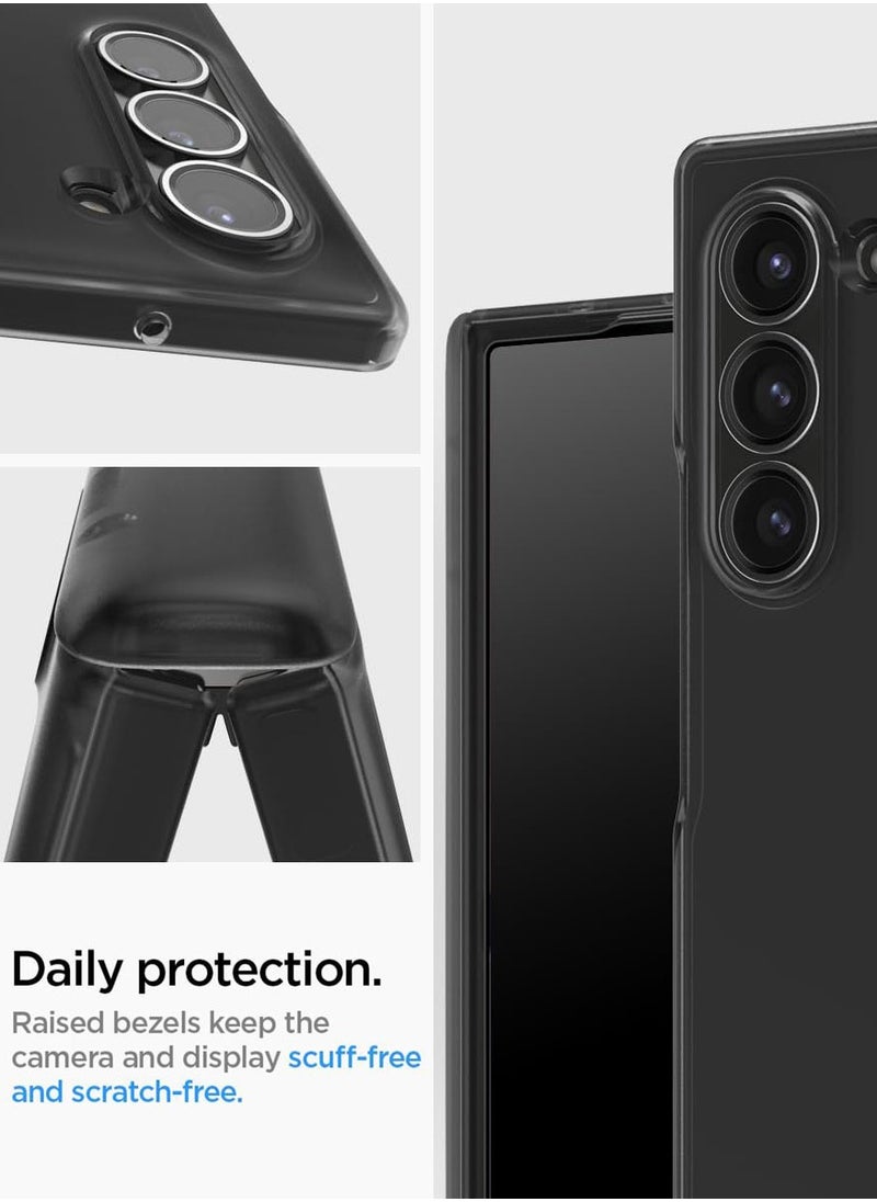 Spigen - Ultra Hybrid Pro Samsung Galaxy Z Fold 6 Case Cover (2024) with [Hinge Protection] - Frost Gray - Image 1