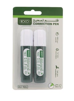 ROCO 2 Pieces Correction Pen Set 12ml Each  - Image 1