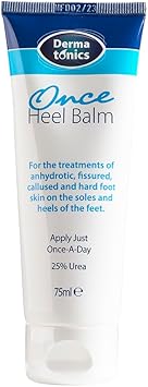 Dermatonics Once Heel Balm Longlasting Relief for Rough Dry and Callused Heels and Feet Clinically Proven Visible Result in 8 Days 75 ml - Image 1