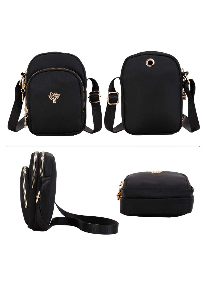 Nylon Cell Phone Purse Small Crossbody Bag for Women Girls Little Purse Wallet  - Image 4