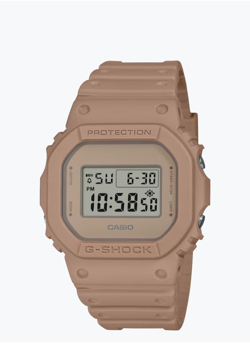 CASIO - Casio G-Shock 5600 Series Light Brown Digital Watch DW-5600NC-5DR - Image 1