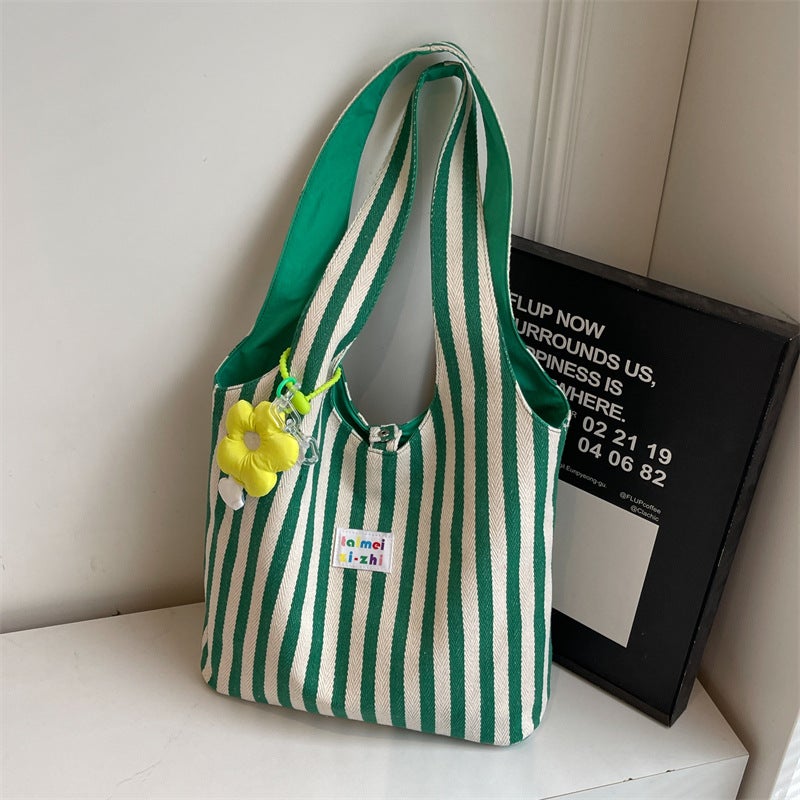 Casual Tote Bag For Women Simple Korean Style Shoulder Bag Fashion Versatile Large Capacity Commuter Underarm Bag Trend - Image 1