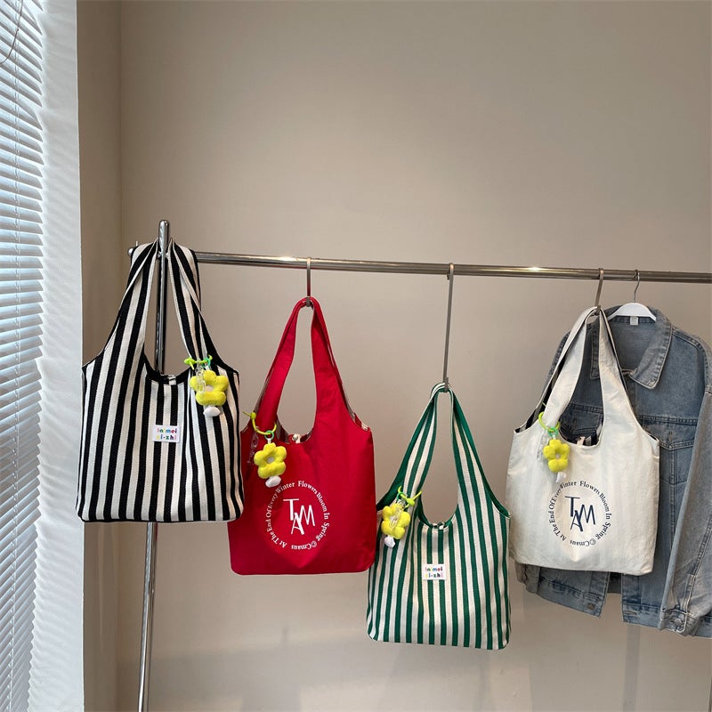 Casual Tote Bag For Women Simple Korean Style Shoulder Bag Fashion Versatile Large Capacity Commuter Underarm Bag Trend - Image 4