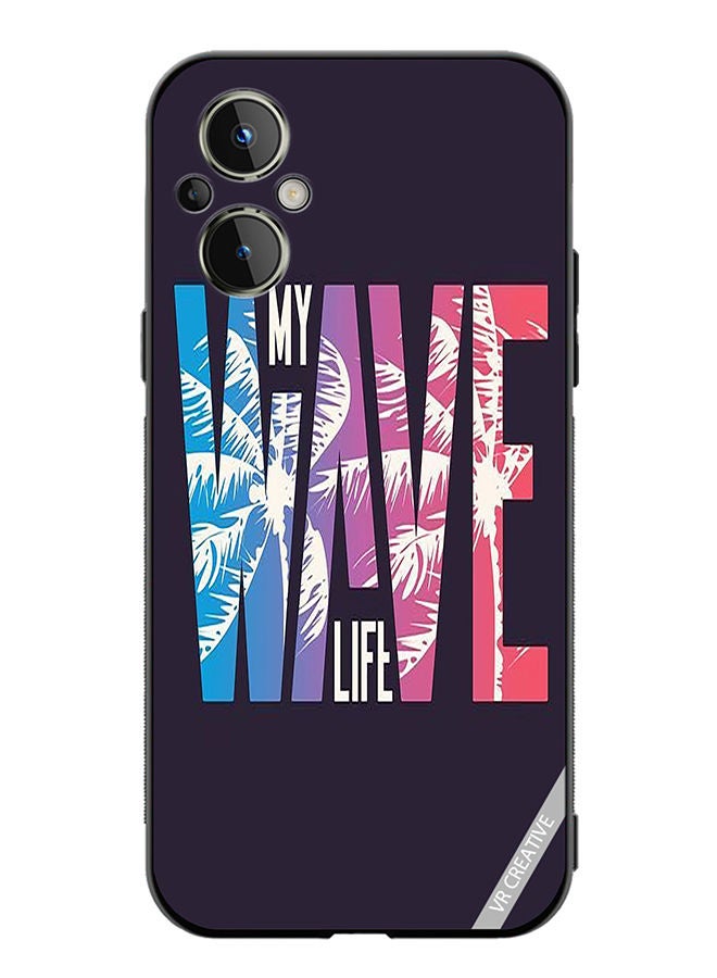 VR CREATIVE Protective Case Cover For OnePlus Nord N20 5G Wave Design Multicolour - Image 1
