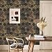 Abyssaly Boho Floral Peel and Stick Wallpaper Vintage Flower Contact Paper Vinyl Self Adhesive Removable Decorative Wall Paper for Furniture Shelf Drawer Cabinet Decor 1732 x 3937 - Image 2