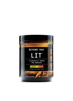 BEYOND RAW Beyond Raw LIT - Gummy Worm, NET WT 14.9 oz (423G)  - Image 1