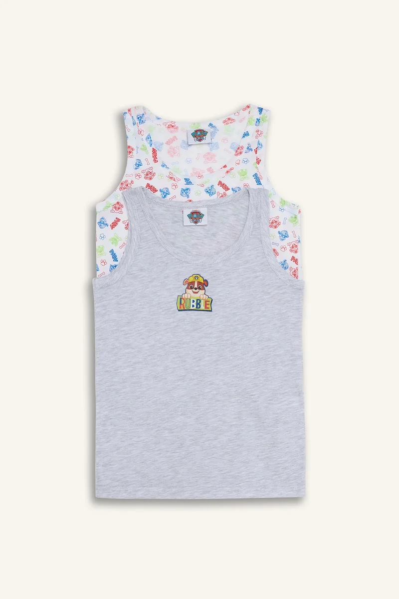 ديفاكتو Boy Paw Patrol Animal Print 2 Piece Undershirts