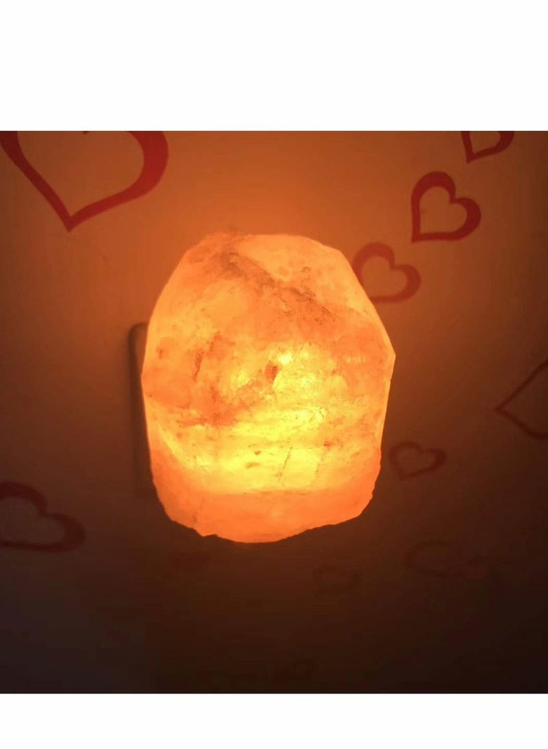 Captaintech Himalayan Salt Lamp Natural Crystal Salt Wall Night Light Hand Carved Crystal Lamp - Image 4