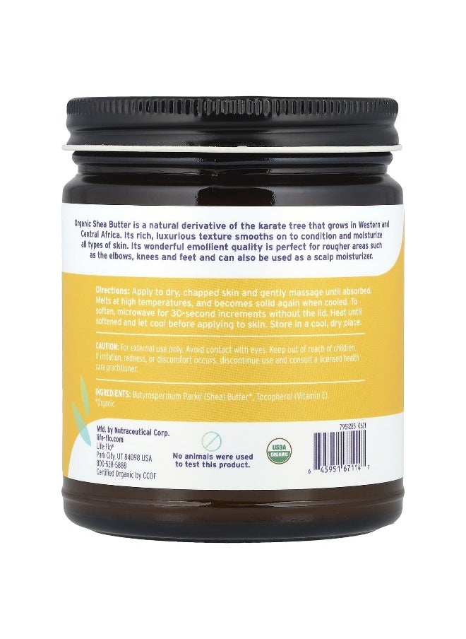 Life-flo Life-flo, Organic Pure Shea Butter, 9 fl oz (266 ml)  - Image 2