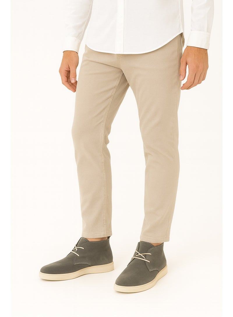 إيتاليانو حذاء رجالي من شمواه جلد طبيعى ونعل مطاطي تركي - Image 1