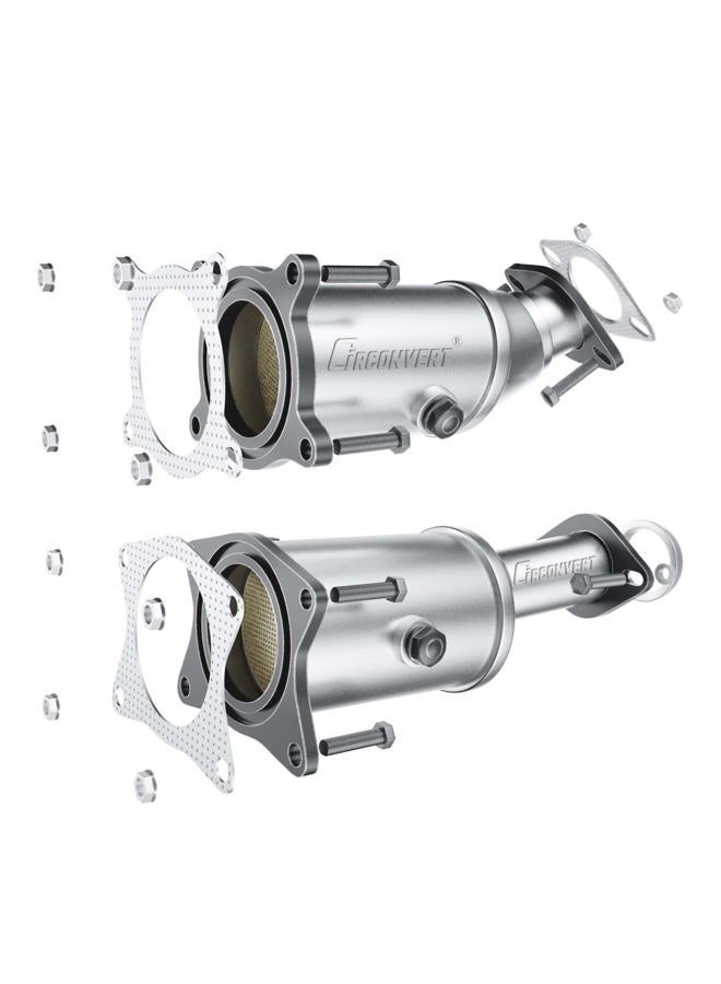 CIRconvert Left Right Catalytic Converter Compatible with Ford Taurus 2008 2009 2010 3.5L V6, Lincoln MKS 2009-2010 3.7L V6 Catalytic Convertor (EPA Compliant) - Image 1