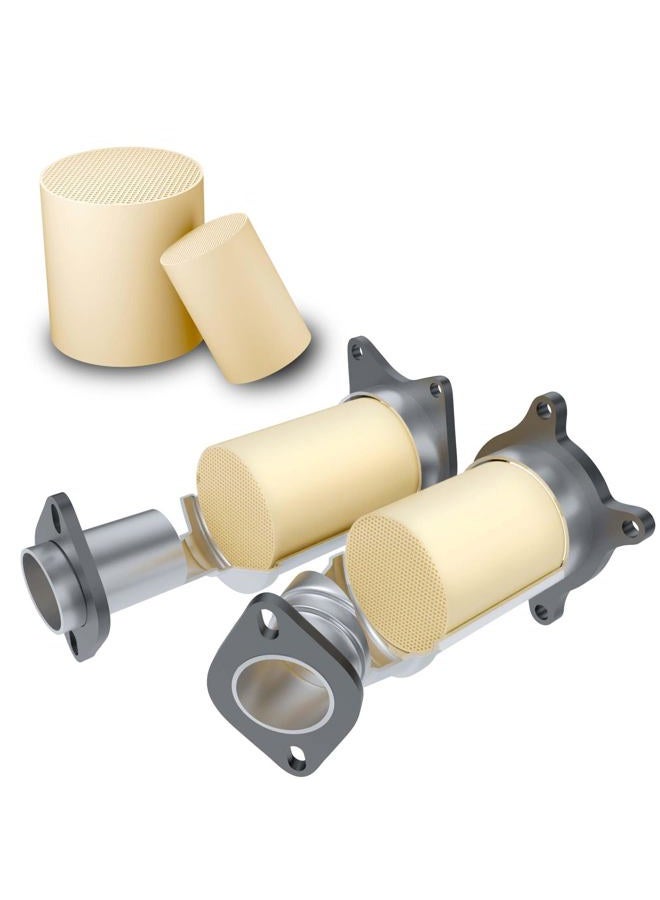 CIRconvert Left Right Catalytic Converter Compatible with Ford Taurus 2008 2009 2010 3.5L V6, Lincoln MKS 2009-2010 3.7L V6 Catalytic Convertor (EPA Compliant) - Image 5