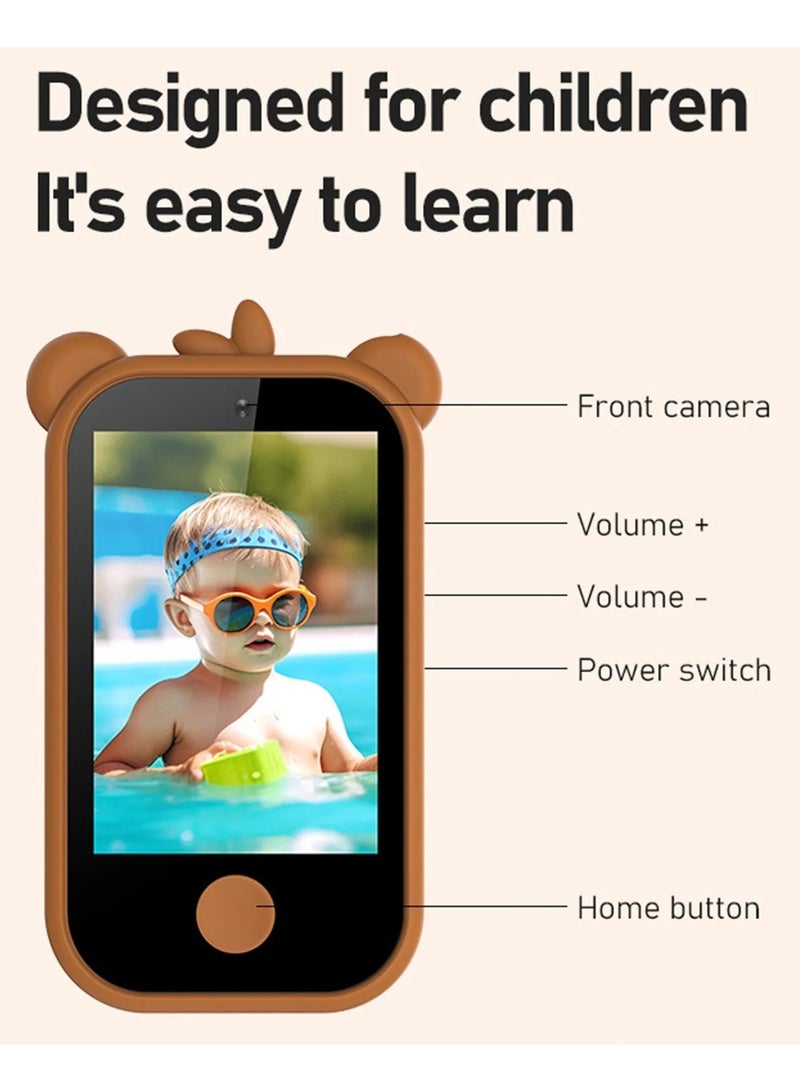 Toy Box Kids Smart Phone Gifts Toys for Girls Boys aged 3-8, Toddler Learning Toys with Educational Games - Image 3