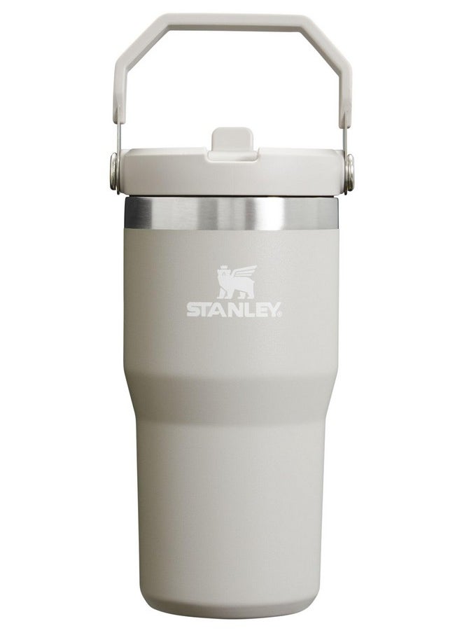 Stanley - Iceflow Flip Straw Tumbler With Handle 20 Oz | Twist On Lid And Flip Up Straw | Leak Resistant Water Bottle | Insulated Stainless Steel |Bpa-Free | Ash - Image 1