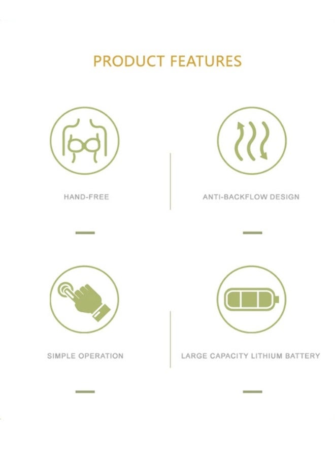 LO.BABY.VE Wearable Breast Pump Hands Free of Longer Battery Life & LED Display, Portable Electric Breast Pump - Image 4