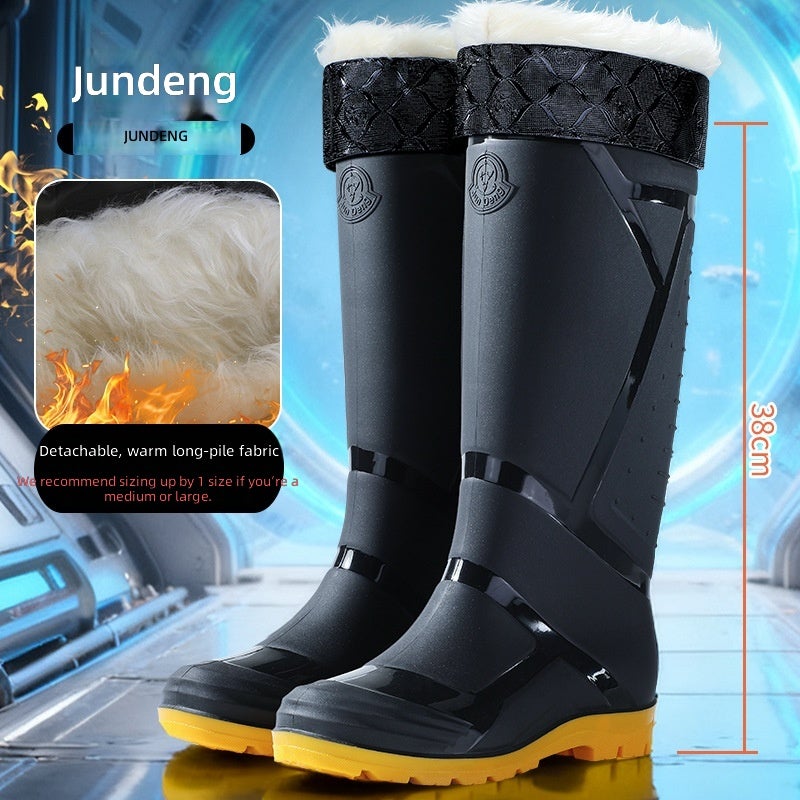 Men's High-Top Waterproof Rain Boots