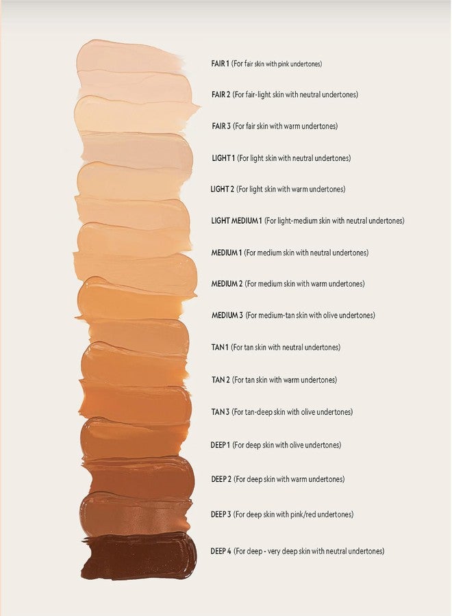 YENSA Serum Foundation Makeup - Super Silk Full Coverage Foundation Enriched with Peptides, Vitamin C & Ferulic Acid to Help Reduce Fine Lines, Wrinkles & Dark Circles - Deep 4 (1 oz) - Image 4