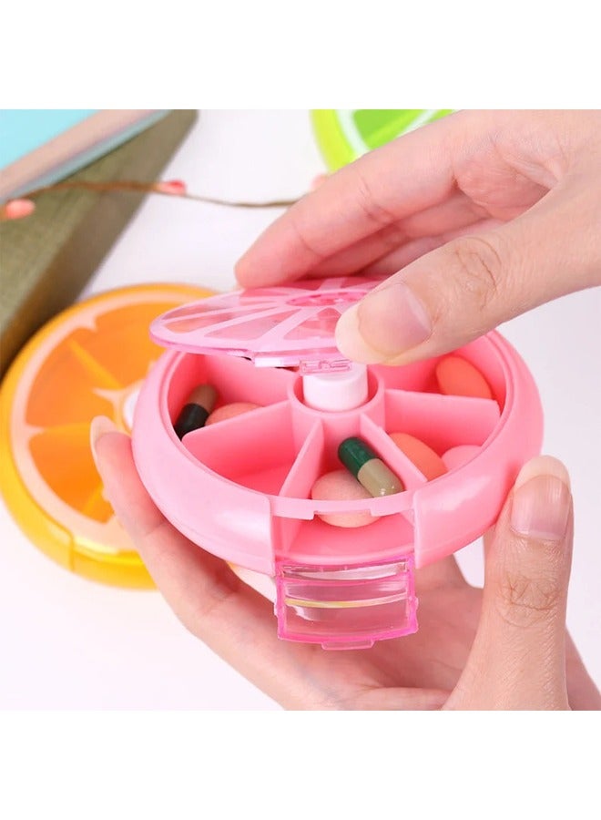 علبة حبوب دواء محمولة، أزرق - Image 5