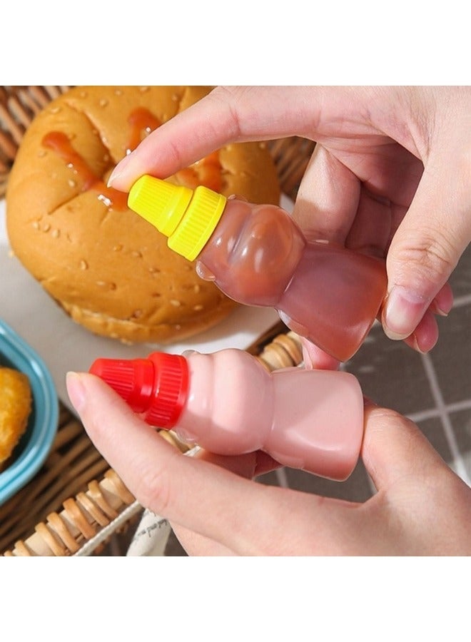Happy Home 8pcs Mini Bear Shaped Sauce Dispenser 25ml - Image 2