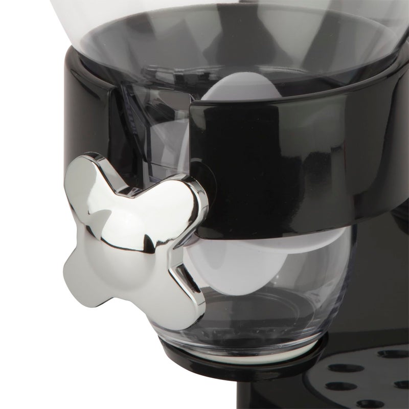 Honey Can Do Honey-Can-Do Dry Food Dispenser, Single Control, Black/Chrome - Image 4