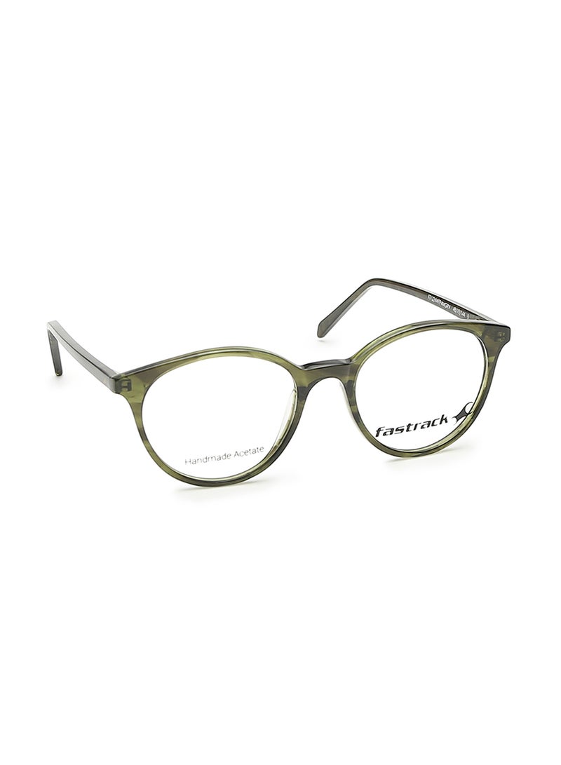 fastrack Green Round  Rimmed Eyeglasses  - Image 2