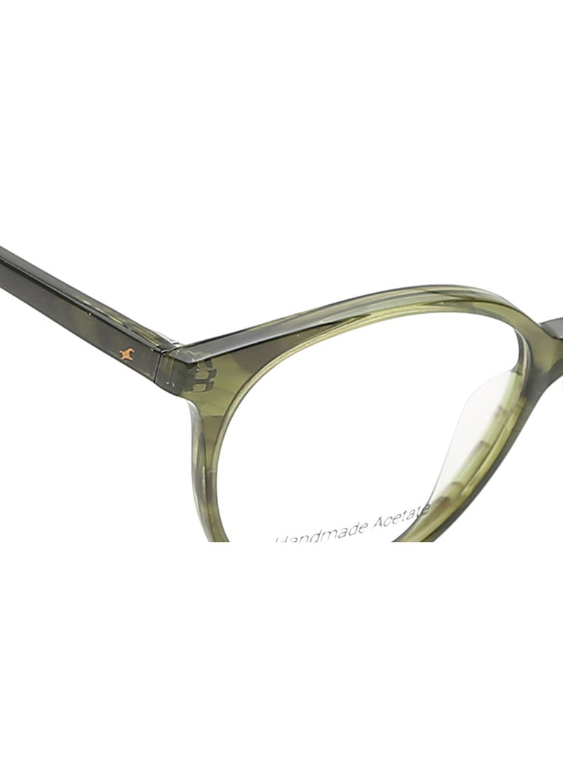 fastrack Green Round  Rimmed Eyeglasses  - Image 5