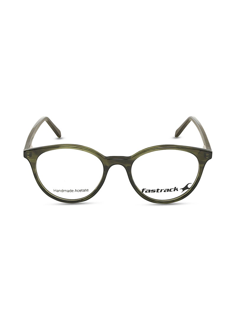 fastrack Green Round  Rimmed Eyeglasses  - Image 1
