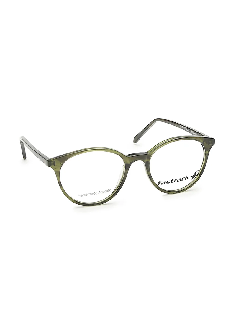 fastrack Green Round  Rimmed Eyeglasses