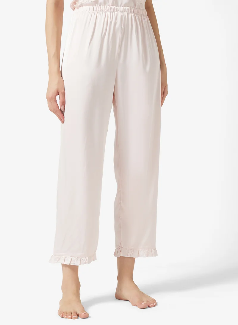 ELLA Cami Top With Robe & Pant Set