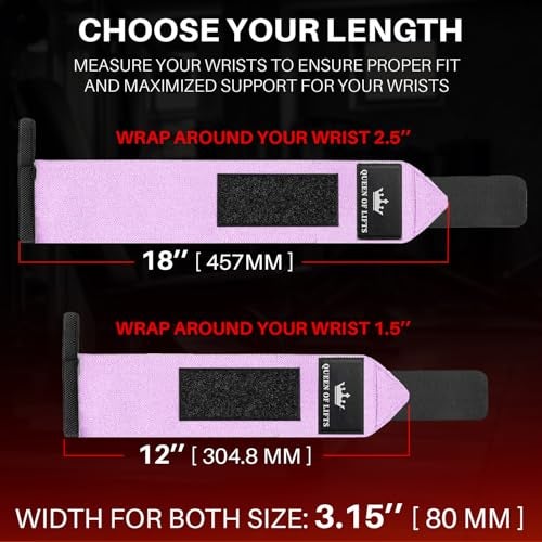 TECEUM Weightlifting Wrist Wraps with Thumb Loop – Pink – Beast Mode – 18 inch – Heavy-Duty Workout Wrist Support & Protection – Ideal for Powerlifting, Strength Training, Bodybuilding - Image 5