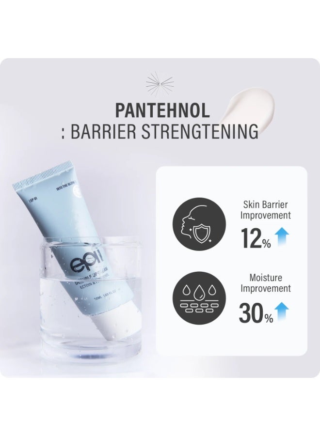 epii Double Up Cream face moisturizer ectoin panthenol squalane 15% B5 dry skin sensitive skin soothing calming korean skincare 50ml 1.69 oz. fl - Image 3