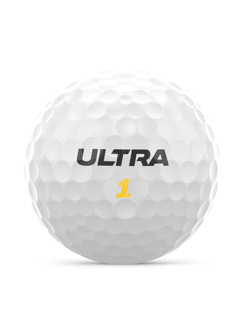Wilson Staff Golf Balls, Ultra Distance, Pack of 15 Balls, White