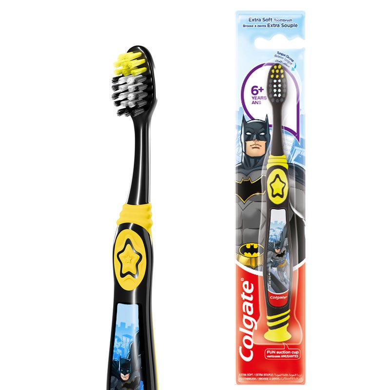 Colgate Kids 6+ years Batman Extra Soft Toothbrush