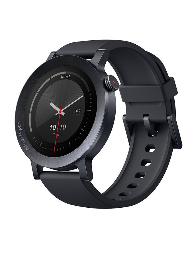 ELTRAZONE Watch 3 Pro Smartwatch, 1.4" HD Display, Bluetooth Calling, Fitness & Health Tracking, Multiple Sports Modes, Waterproof, Long Battery Life – Stylish Dark Grey - Image 1