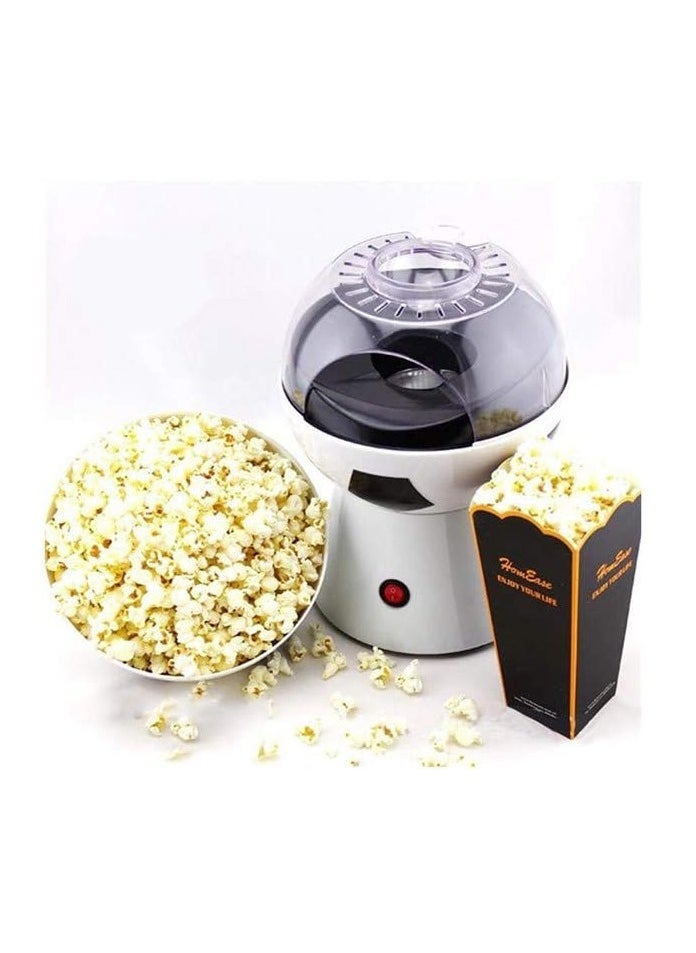 JAJEEK Hot Air Popcorn Football Maker with Removable Lid – Electric Popper, Quick Hot Air Popping, 14 Cups Capacity, Ideal for Home Kitchen, Fat-Free & Healthy Snack Maker - Image 1