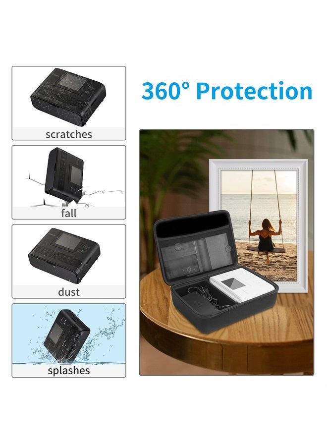 HESPLUS Shockproof Hard Storage Case for Canon Selphy CP1500 CP1300 CP1200 Wireless Color Photo Printer - Image 2